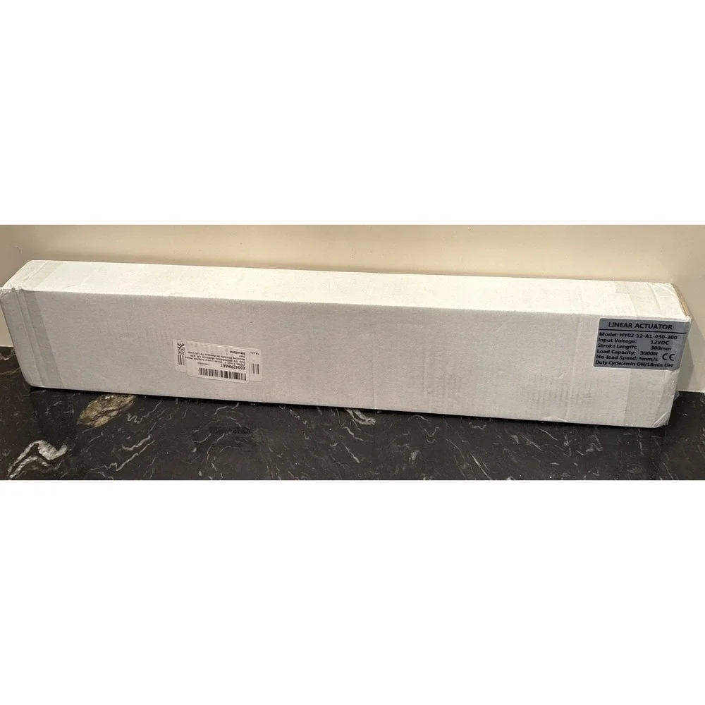 Linear Actuator HY02-12-A1-430-300 12VDC 300mm Stroke 3000N Load Cap